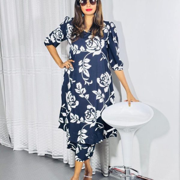 Printed Two - Piece Set